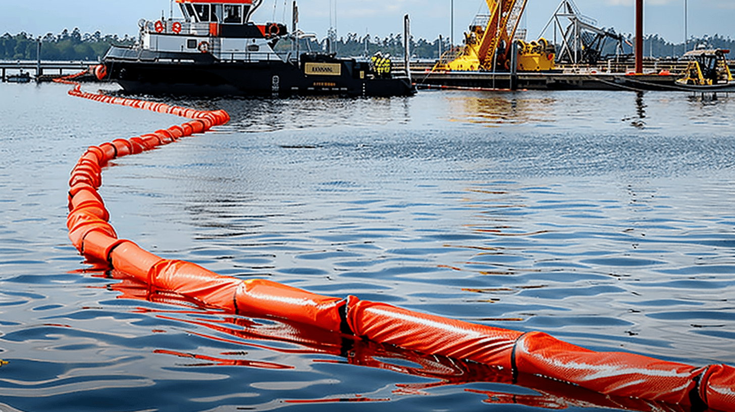 an_oil_spill_boom_in_a_harbor