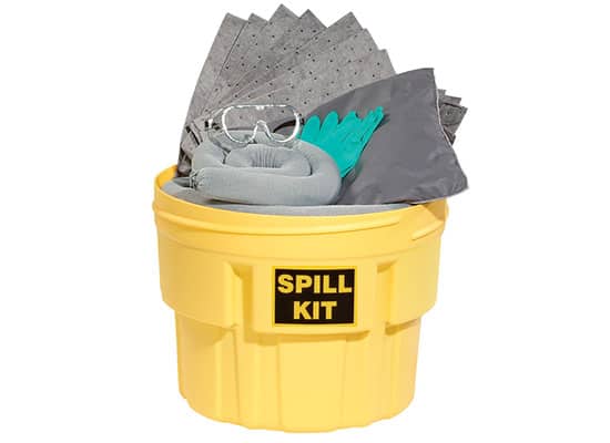 The contents of a universal spill kit
