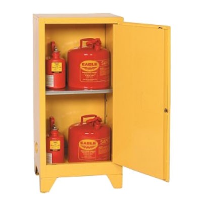 Tower Style Flammable Safety Cabinets with legs