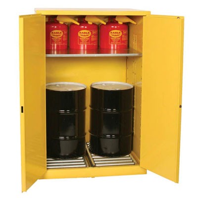 Drum Storage Cabinets | Vertical Oil Drum Storage Racks