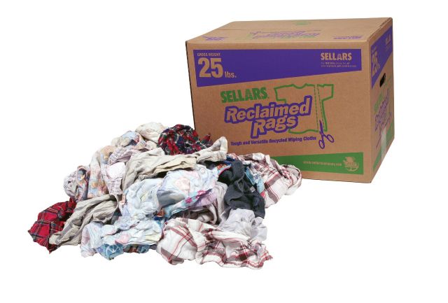 Recycled Shop Rags | Flannel Rags