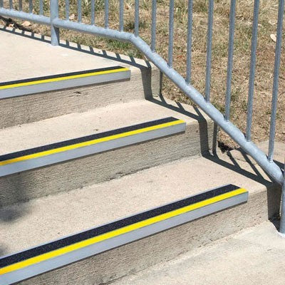 Aluminum Metal Stair Treads & Nosing