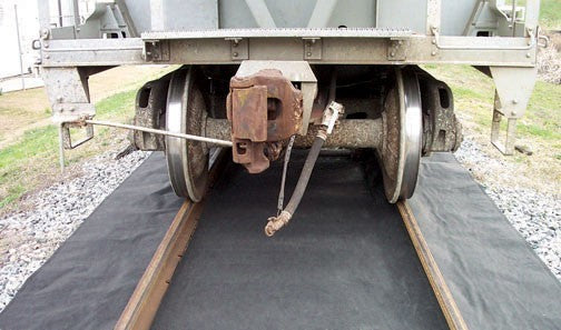 Track Mat for Railroads