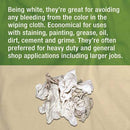 Wiper Rags | Absorbent Fleece Rags
