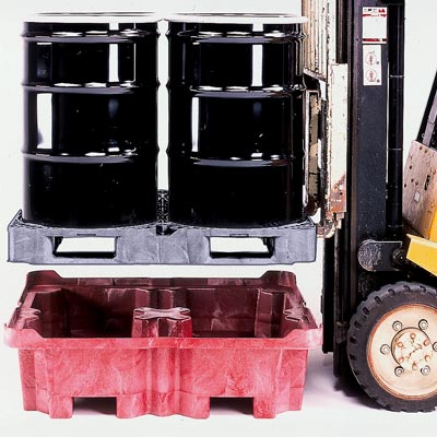 Spill Control Pallets | Spill Containment Drum Pallets