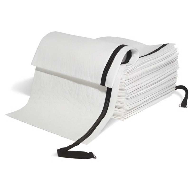 Oil Absorbent Sweeps for Water Spills | Marine Cleanup