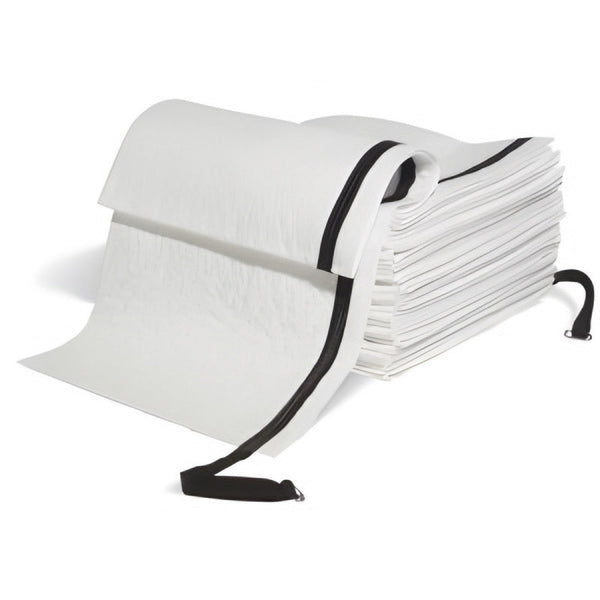 Oil Absorbent Sweeps for Water Spills | Marine Cleanup