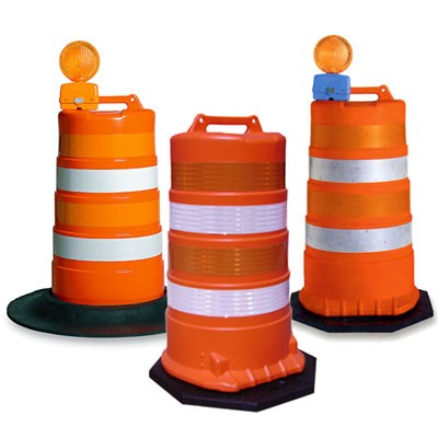 Traffic Channelizer Drum