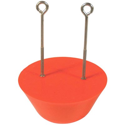 Orange Drain Plug for Spills 10-In. Dia. 1/Plug, safety - Stormwater Management