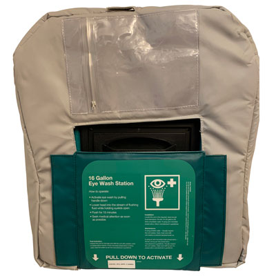 16 Gal. Portable Eye Wash Insulated Jacket - Emergency Showers & Eyewash