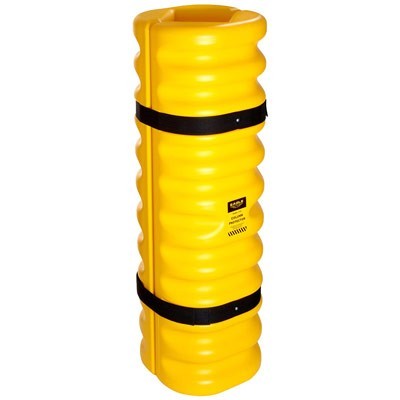 4-6 inch Narrow Yellow Column Protector - Facility Protection