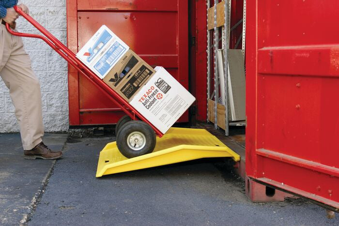 Container Ramp - Yellow HDPE - manufacturer product image 4