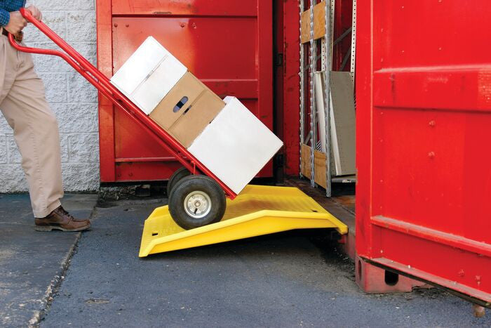 Loading Dock Ramp - Yellow HDPE - manufacturer product image 4