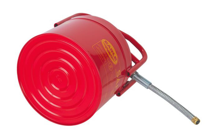 5-Gallon DOT-Approved Gas Can, Red, Flexible 7/8" Metal Spout - manufacturer product image 2