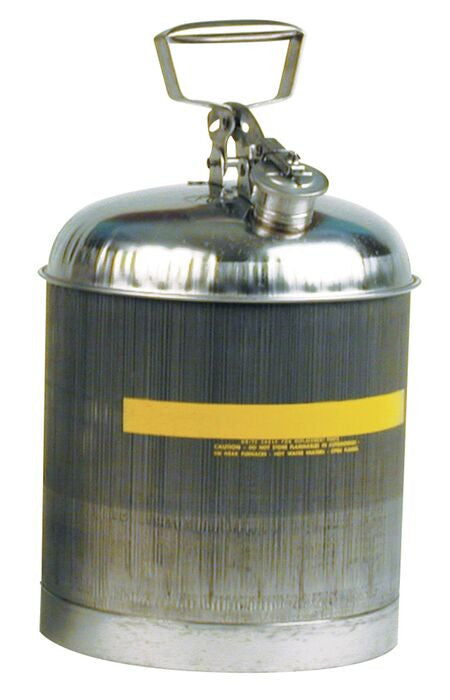 5-Gal Stainless Steel Can with buna rubber cap gasket - manufacturer product image 1