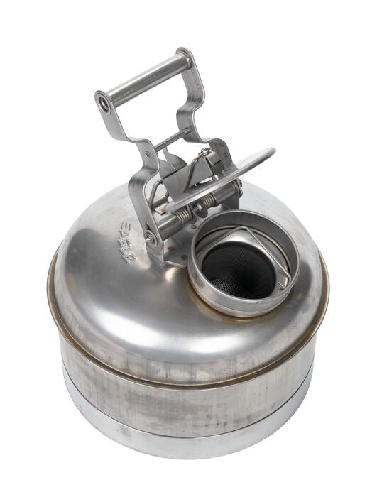2.5-Gal Liquid Waste Container - NO Funnel, Stainless (A1323E) - manufacturer product image 3