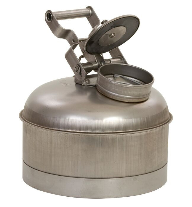 2.5-Gal Liquid Waste Container - NO Funnel, Stainless (A1323E) - manufacturer product image 2