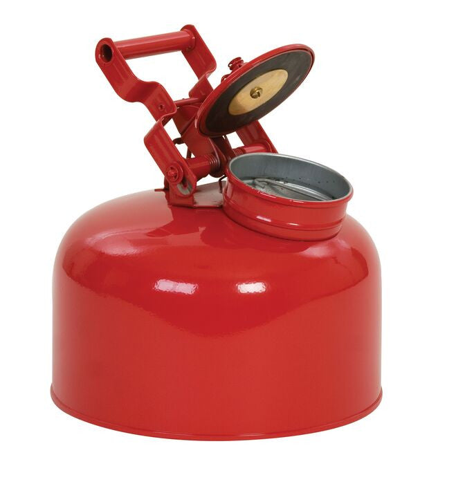 2.5-Gal Liquid Waste Container, Red Steel - manufacturer product image 2