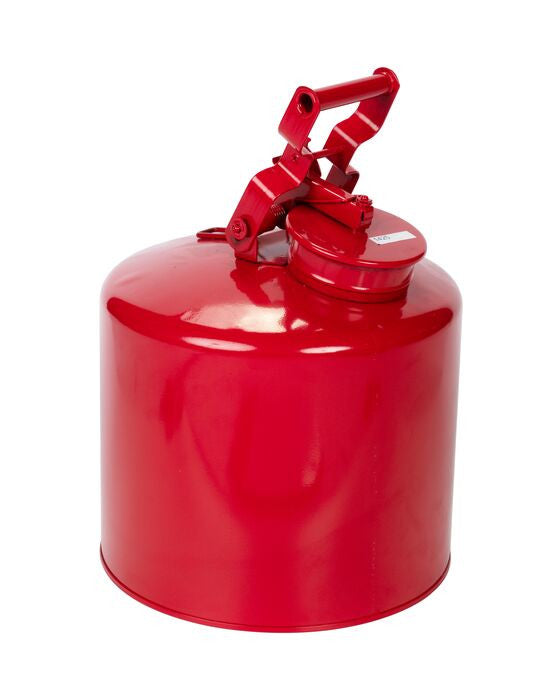 5-Gal Liquid Waste Container, Red Steel - manufacturer product image 2