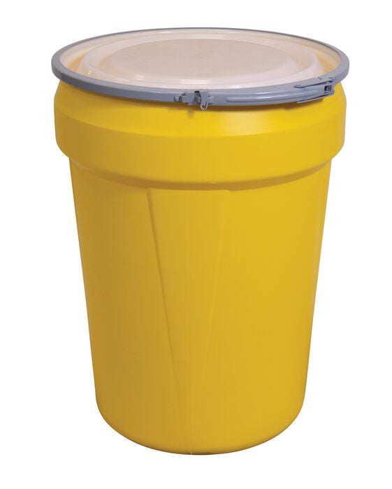 30 Gallon Lab Pack, Yellow, Metal Lever Lock - manufacturer product image 1