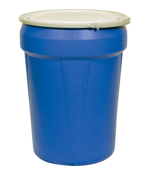 30 Gallon Lab Pack, Blue, Metal Lever Lock - manufacturer product image 1