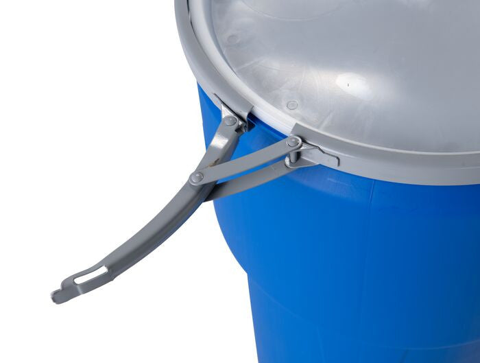 14 Gallon Lab Pack, Blue, Metal Lever Lock - manufacturer product image 4