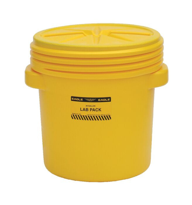 20 Gallon Lab Pack, Screw on Lid - manufacturer product image 1