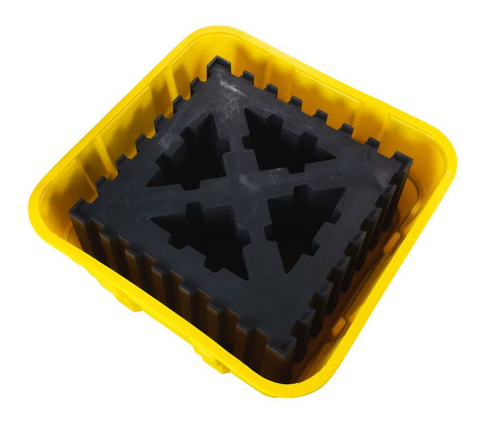 IBC Spill Pallet, 1 Unit Poly Platform 67x67x26in No Fork Pocket No Drain - manufacturer product image 3