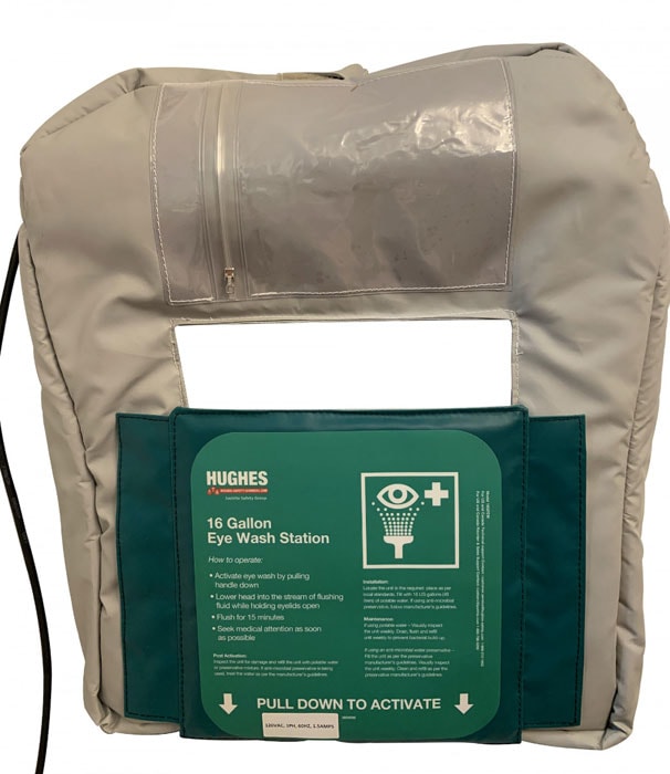 16 Gal. Portable Eye Wash Heated Insulated Jacket, 120V - manufacturer product image 2