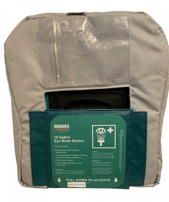 16 Gal. Portable Eye Wash Insulated Jacket - manufacturer product image 1