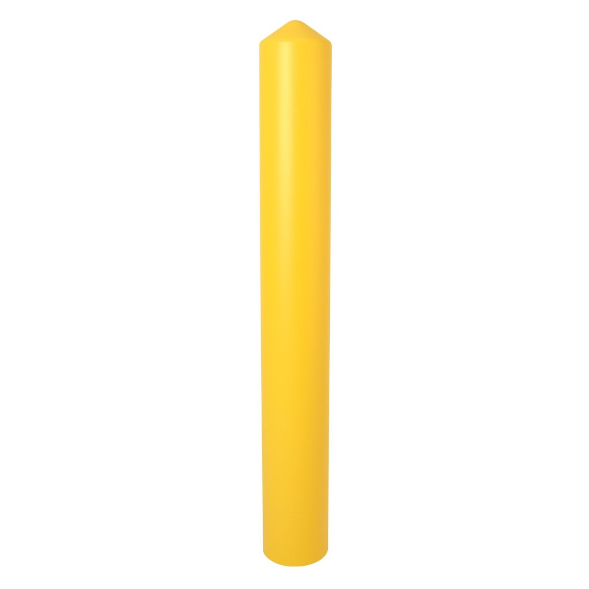 8 inch Round 57 inch Yellow Smooth Post Sleeves - manufacturer product image 1