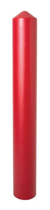 8 inch Round 57 inch Red Smooth Post Sleeves - manufacturer product image 1