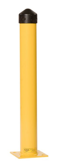 4 inch Round 36 inch high Steel Bollard Post - manufacturer product image 1