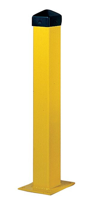 5 inch Square 24 inch High Steel Bollard Post - manufacturer product image 1