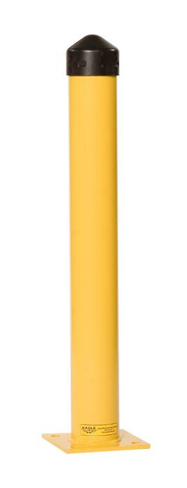 5 inch Round 42 inch High Steel Bollard Post - manufacturer product image 1