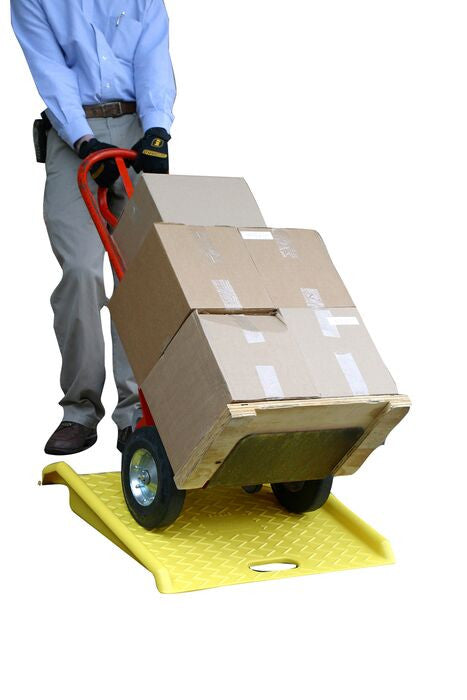 Curb Ramp - Yellow HDPE - manufacturer product image 2