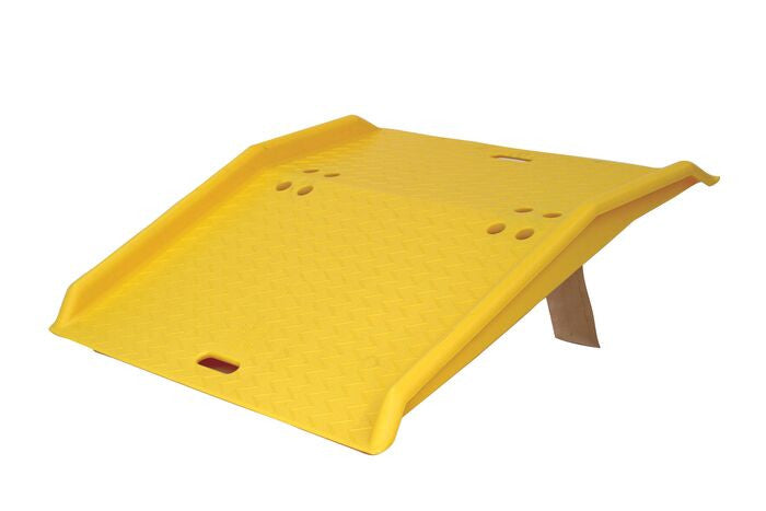 Loading Dock Ramp - Yellow HDPE - manufacturer product image 1