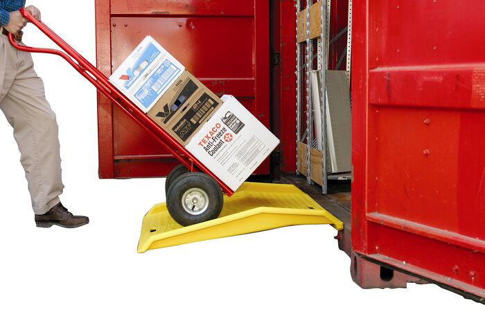 Container Ramp - Yellow HDPE - manufacturer product image 2