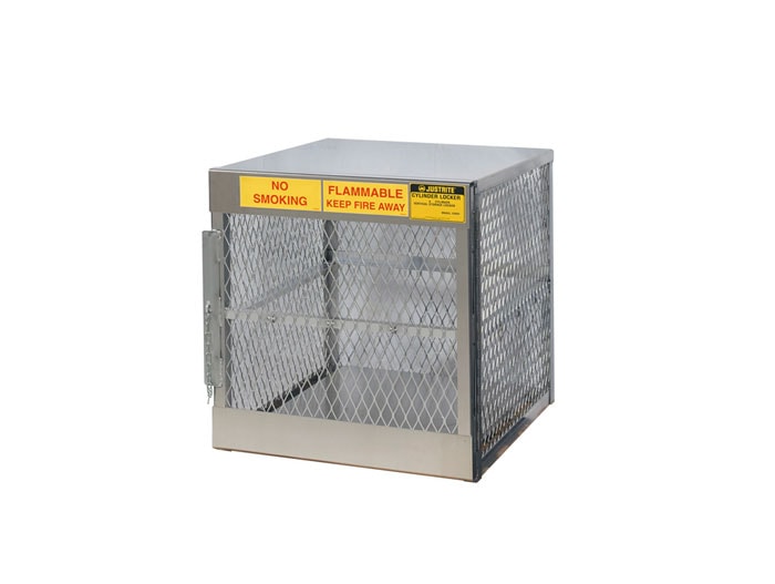 Storage Locker Cabinet, 4 Vertical LPG Cylinders - manufacturer product image 1