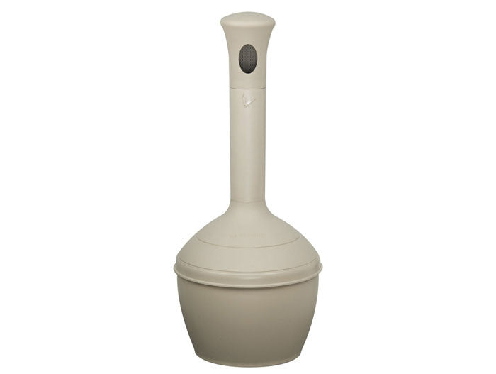 4-Gal. Cigarette Butt Receptacle, Beige Poly - manufacturer product image 1