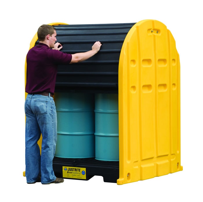 2-Drum Outdoor Drum Storage no drain plug - manufacturer product image 2