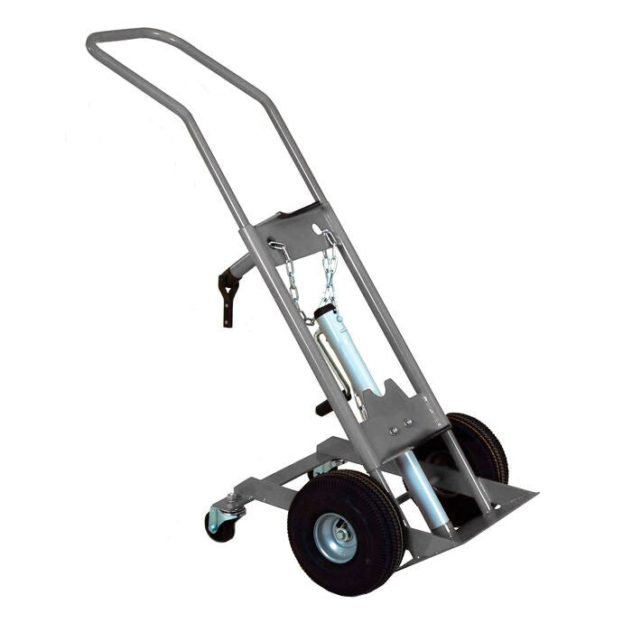Single Gas Cylinder Hand Truck w Manual Lift - manufacturer product image 1