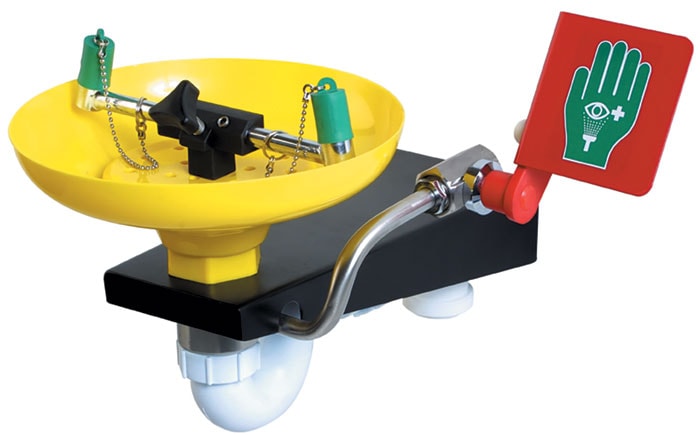 Wall Mount Eye Wash - Open ABS Bowl - manufacturer product image 1