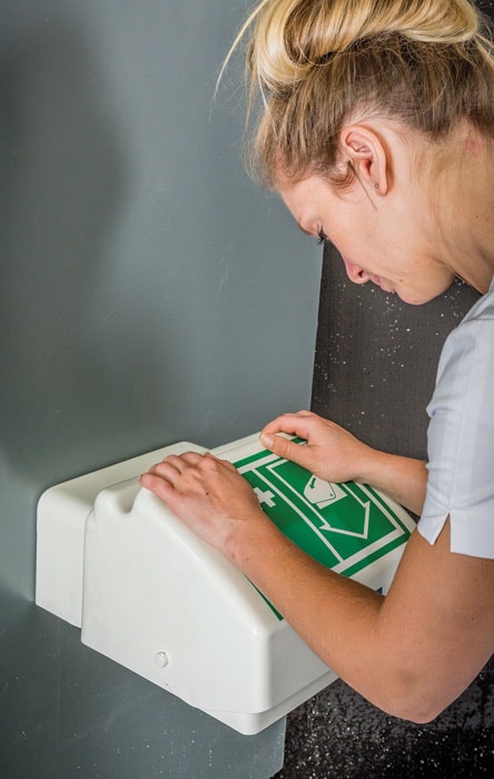 Wall Mount Eye Wash - Closed ABS Bowl - manufacturer product image 4