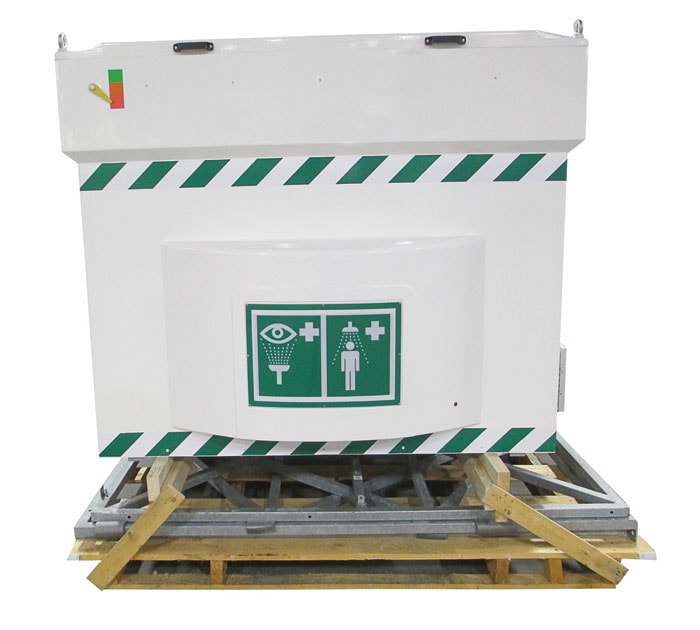 Tank Shower and Emergency Eyewash, 528 gallon - manufacturer product image 3