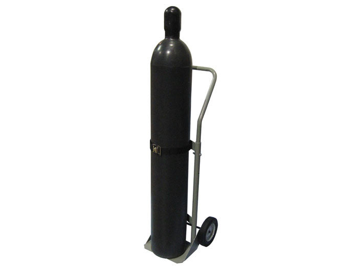 Single Gas Cylinder Hand Truck, 8in Semi-Pneumatic Wheels - manufacturer product image 1