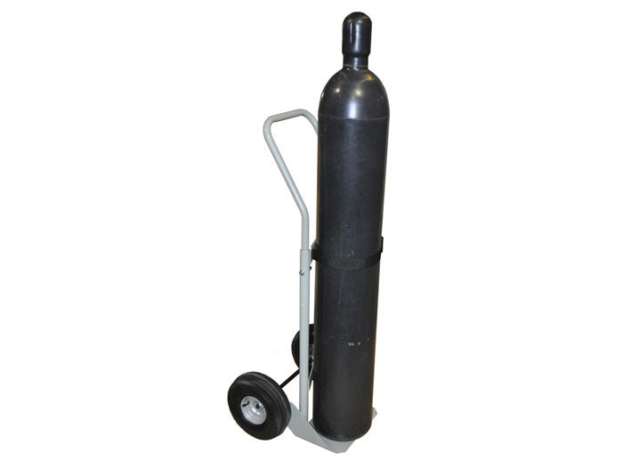 Single Gas Cylinder Hand Truck, 10.5in Pneumatic Wheels - manufacturer product image 1