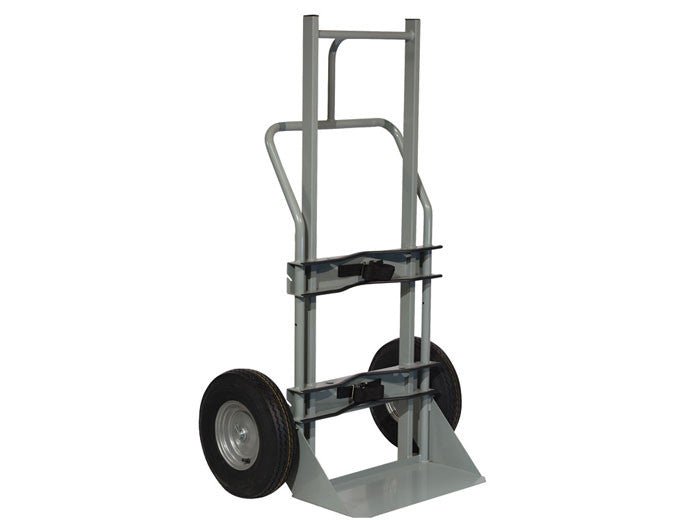 Single Cryogenic Cylinder Hand Truck, 10in Flat-Free Wheels - manufacturer product image 1