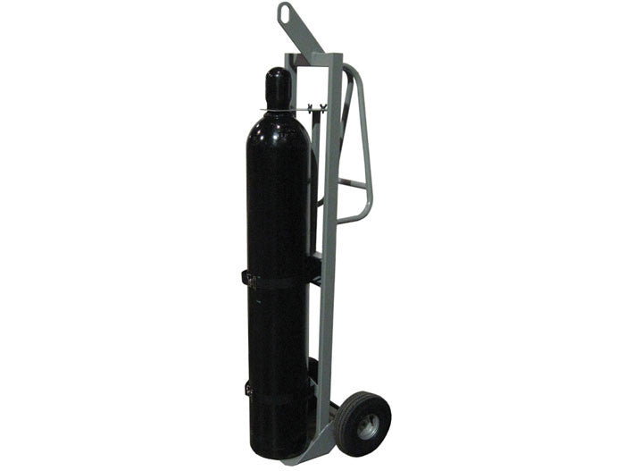 Single Gas Cylinder Hand Truck, 10.5in Pneumatic Wheels, Hoist Ring - manufacturer product image 1