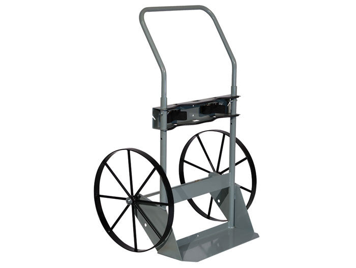 Double Cylinder Hand Truck, 20in Steel Wheels - manufacturer product image 2
